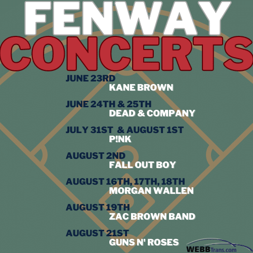 2023 Fenway Concert Series