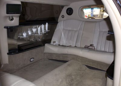 6 Passenger Stretch Limo Interior